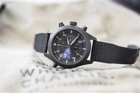 iwc double chronograph review|iwc pilot chronograph price.